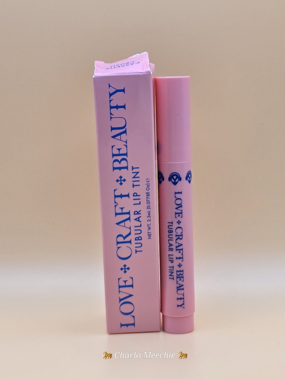 NIB Love Craft Beauty Tubular Lip Tint Cassette Crush